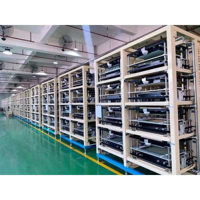 21700 cylindrical cell automatic testing and logistic system 
